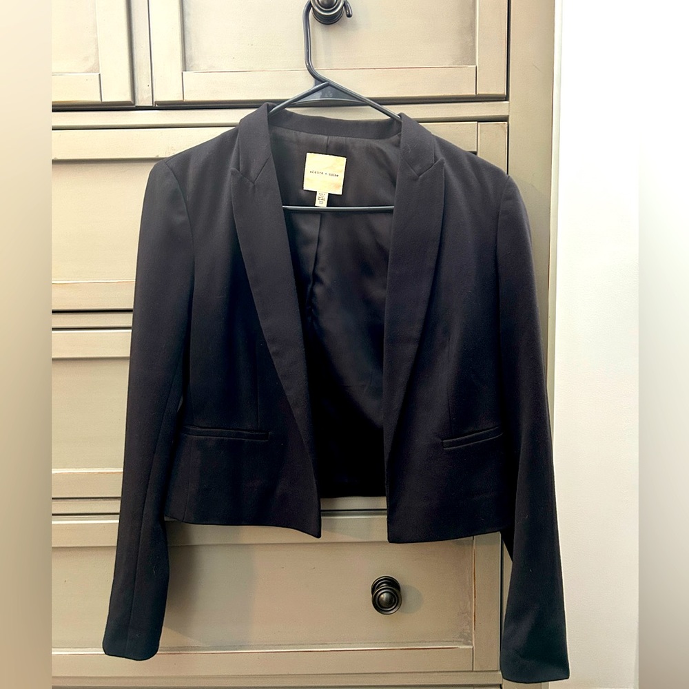 Cropped blazer